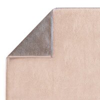 JOOP! Badematte - Badvorleger, Wendeoptik, Baumwolle Beige 50x80cm