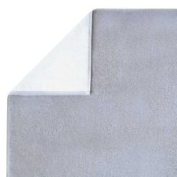 JOOP! Badematte - Badvorleger, Wendeoptik, Baumwolle Hellgrau 50x80cm