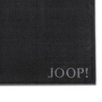JOOP! Badematte - Badvorleger, Wendeoptik, Baumwolle Schwarz 50x80cm