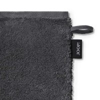 JOOP! Washcloth - Wash glove, doubleface, terry towelling Dark Grey 16x22cm