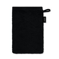 JOOP! Washcloth - Wash glove, doubleface, terry towelling Black 16x22cm
