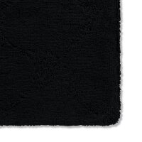 JOOP! Washcloth - Wash glove, doubleface, terry towelling Black 16x22cm