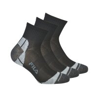 FILA Unisex Socken, 3 Paar - Quarter Multisport, Kurzsocken