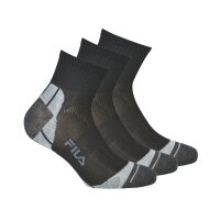FILA Unisex Socks, 3 Pairs - Quarter Multisport, Short...