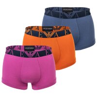 EMPORIO ARMANI Herren Boxer Shorts, 3er Pack - Trunks, Pants, Stretch Cotton