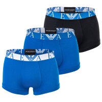 EMPORIO ARMANI Mens Boxer Shorts, Pack of 3 - Trunks, Pants, Stretch Cotton