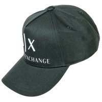 A|X ARMANI EXCHANGE Unisex Baseball Cap - Hat, Logo, One Size Urbanchic/Offwhite