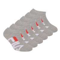 FILA Kids Socks, 6 Pack - Invisible Sneakers, Logo, Solid Color