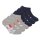 FILA Kids Socks, 6 Pack - Invisible Sneakers, Logo, Solid Color