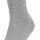FALKE Unisex Sports Socks - Run, casual Socks, unicoloured Light Grey 39-41 (UK 5,5-7.5)