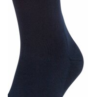 FALKE Unisex Sports Socks - Run, casual Socks, unicoloured Marine 44-45 (UK 9.5-10.5)