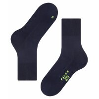 FALKE Unisex Sportsocken - Run, Freizeitsocken, unifarben Marine 44-45