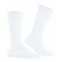 Burlington Herren Socken LORD - Kurzstrumpf, Labeling Clip, uni, One Size Weiß 40-46