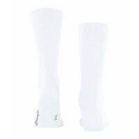 Burlington Herren Socken LORD - Kurzstrumpf, Labeling Clip, uni, One Size Weiß 40-46