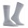 Burlington Herren Socken LORD - Kurzstrumpf, Labeling Clip, uni, One Size Hellgrau 40-46