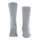 Burlington Mens Socks LORD - short Stocking, Labeling Clip, plain, One Size Light grey 40-46 (UK 6.5-11)