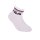 FILA Kinder Socken, 6er Pack - Qaurter, Logo, Streifen, einfarbig Weiß 31-34