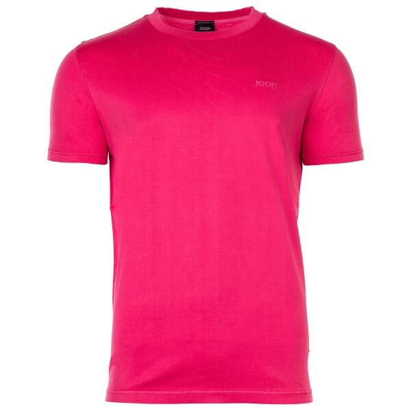 JOOP! Herren T-Shirt - JJ-09Paris, Rundhals, Halbarm, Logo-Stickerei, Baumwolle Pink M