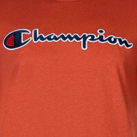 Champion Herren T-Shirt -  CML Champion Logo, Rundhals, Baumwolle, einfarbig Rot M