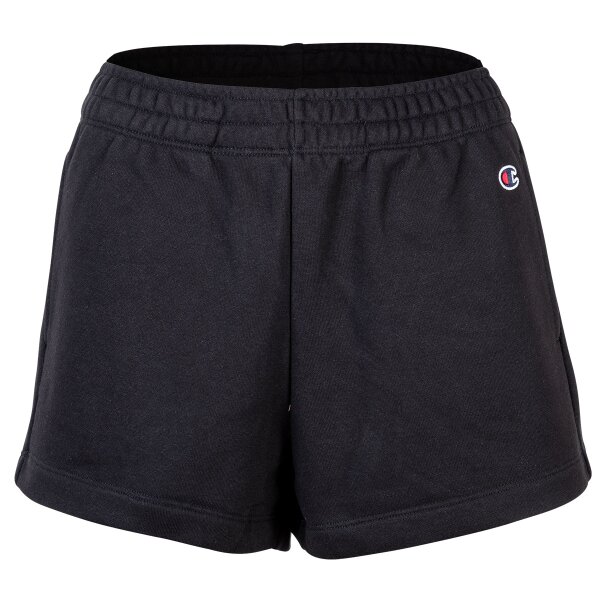 Champion Ladies Sweatshorts - CML Champion Logo, Logo Embroidery, Short, Solid Color Black XL (X-Large)