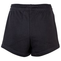 Champion Damen Sweatshorts - CML Champion Logo, Logo-Stickerei, kurz, einfarbig Schwarz XL