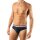 FILA Mens briefs ,4-pack - Briefs, logo waistband, cotton stretch, solid color Black/White/Blue/Grey XL (X-Large)