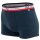 FILA Herren Boxer Shorts, 4er Pack - Logobund, Cotton Stretch, einfarbig Blau XL