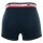 FILA Herren Boxer Shorts, 4er Pack - Logobund, Cotton Stretch, einfarbig Schwarz/Weiß/Grau/Blau XL