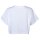 Champion Ladies T-Shirt - Crewneck, Crop Top, Plain, Logo Print, Short Sleeve, Cotton White S (Small)