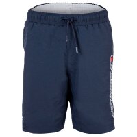 Champion Boys Swim Trunks - Swim Shorts, Mesh Insert, Logo, Solid Color