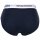 EMPORIO ARMANI Herren Slips, 2er Pack - Briefs, Unterwäsche, Stretch Cotton Weiß/Marine 2XL