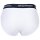 EMPORIO ARMANI Herren Slips, 2er Pack - Briefs, Unterwäsche, Stretch Cotton Weiß/Marine 2XL