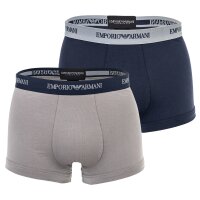 EMPORIO ARMANI Mens Boxer Shorts, 2 Pack - Trunks, Underwear, Stretch Cotton