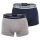 EMPORIO ARMANI Mens Boxer Shorts, 2 Pack - Trunks, Underwear, Stretch Cotton
