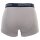 EMPORIO ARMANI Herren Boxershorts, 2er Pack - Trunks, Unterwäsche, Stretch Cotton Grau/Marine S