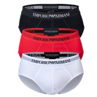 EMPORIO ARMANI Herren Slips, 3er Pack - Briefs, Unterwäsche, Pure Cotton Jersey