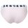 DKNY Damen Slip - Brief, Cotton Modal Stretch, Logobund, einfarbig Rosa M