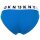 DKNY Womens Slip - Brief, Cotton Modal Stretch, Logo Waistband, uni Blue M (Medium)