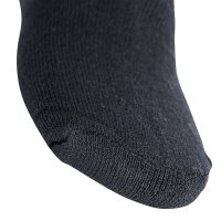 YOURBASICS Mens socks, 5-pack - work socks, high quality cotton blend, solid color Black 43-46