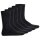 YOURBASICS Herren Socken, 5er Pack - Arbeitssocken, Hochwertige Baumwollmischung, einfarbig Schwarz 43-46