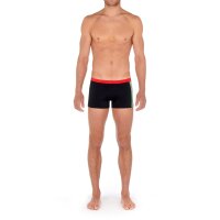 HOM Mens Swim Shorts - Mistral, Swim Shorts, Logo Stripes