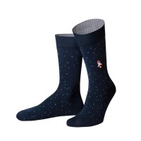 Von Jungfeld 3-pack Men Socks - Motive Socks, Gift Box, mixed Colours Orbit 39-42 (UK 6-8,5)