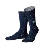 Von Jungfeld 3er Pack Herren Socken - Motivsocken, Geschenkbox, gemischte Farben Orbit 39-42