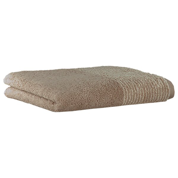 CAWÖ Towel - Luxury Home, C Two Tone, terry towelling Sand 50x100cm