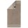 CAWÖ Handtuch - Luxury Home, C Two-Tone, Walkfrottier Sand 50x100cm