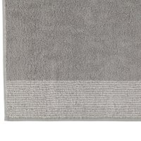 CAWÖ Duschtuch - Luxury Home, C Two-Tone, Walkfrottier Platin 80x150cm