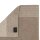 CAWÖ Guest towel - Luxury Home, C Two-Tone, terry towelling Sand 30x50cm