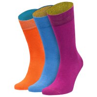 Von Jungfeld Damen Socken, 3er Pack - Geschenkbox, gemischte Farben MixedColours 35-38