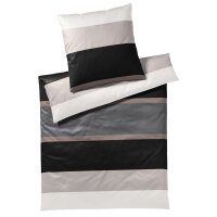 JOOP! 2-Piece Bed Linen - Mood, Maco Satin, Cotton, Stripes