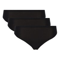Chantelle Ladies Thong 3-pack - Thong, Softstretch, seamless, invisible, One Size Black 36-44